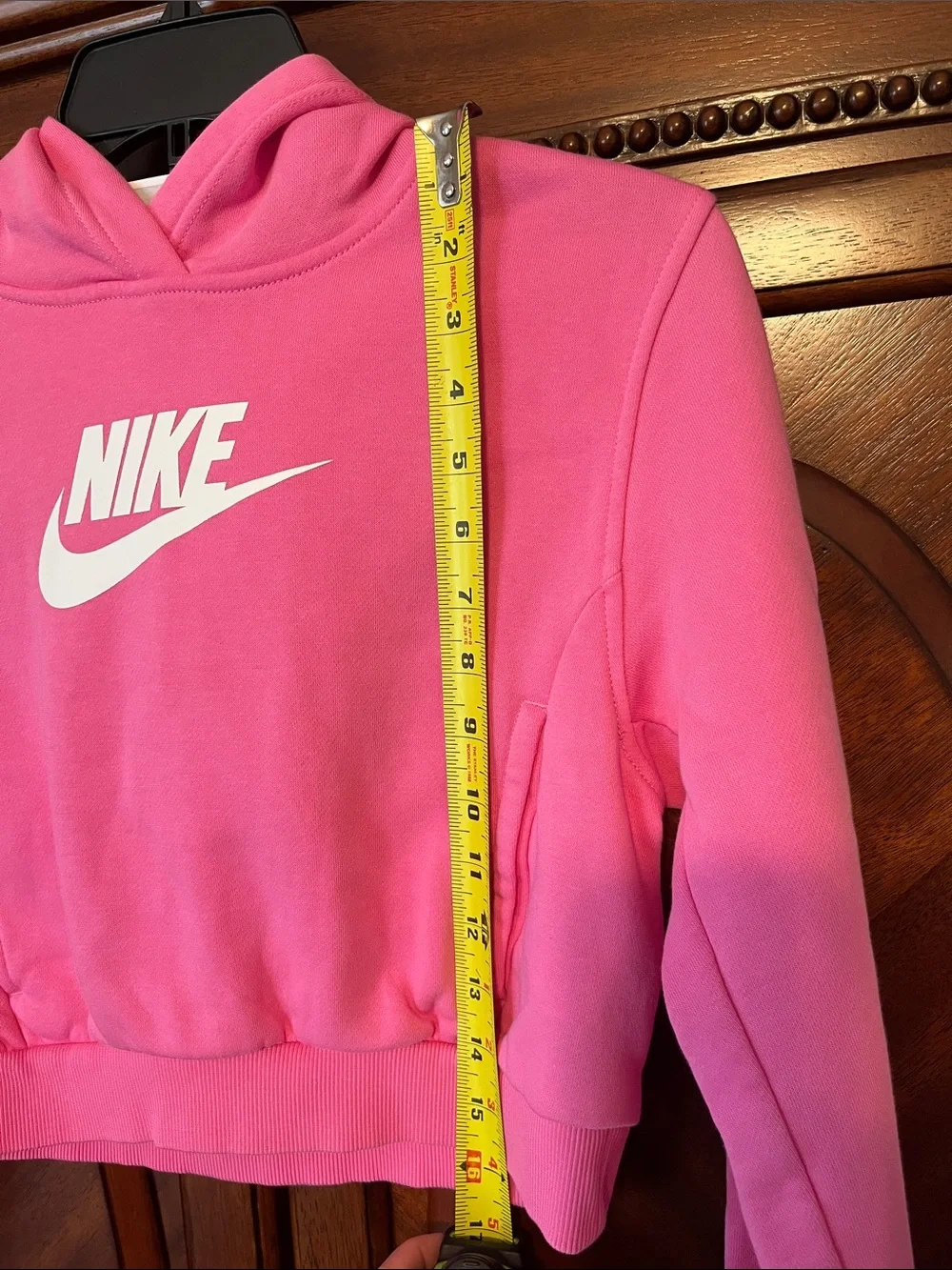 Nike Hot Pink Girl’s Cropped Hoodie